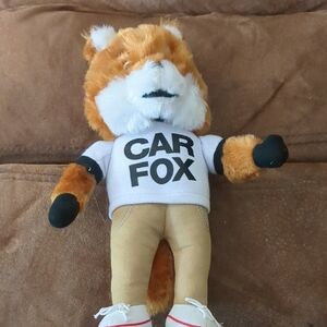 Plush Toy in Orange and White - Branded Kids Stuffed Animal